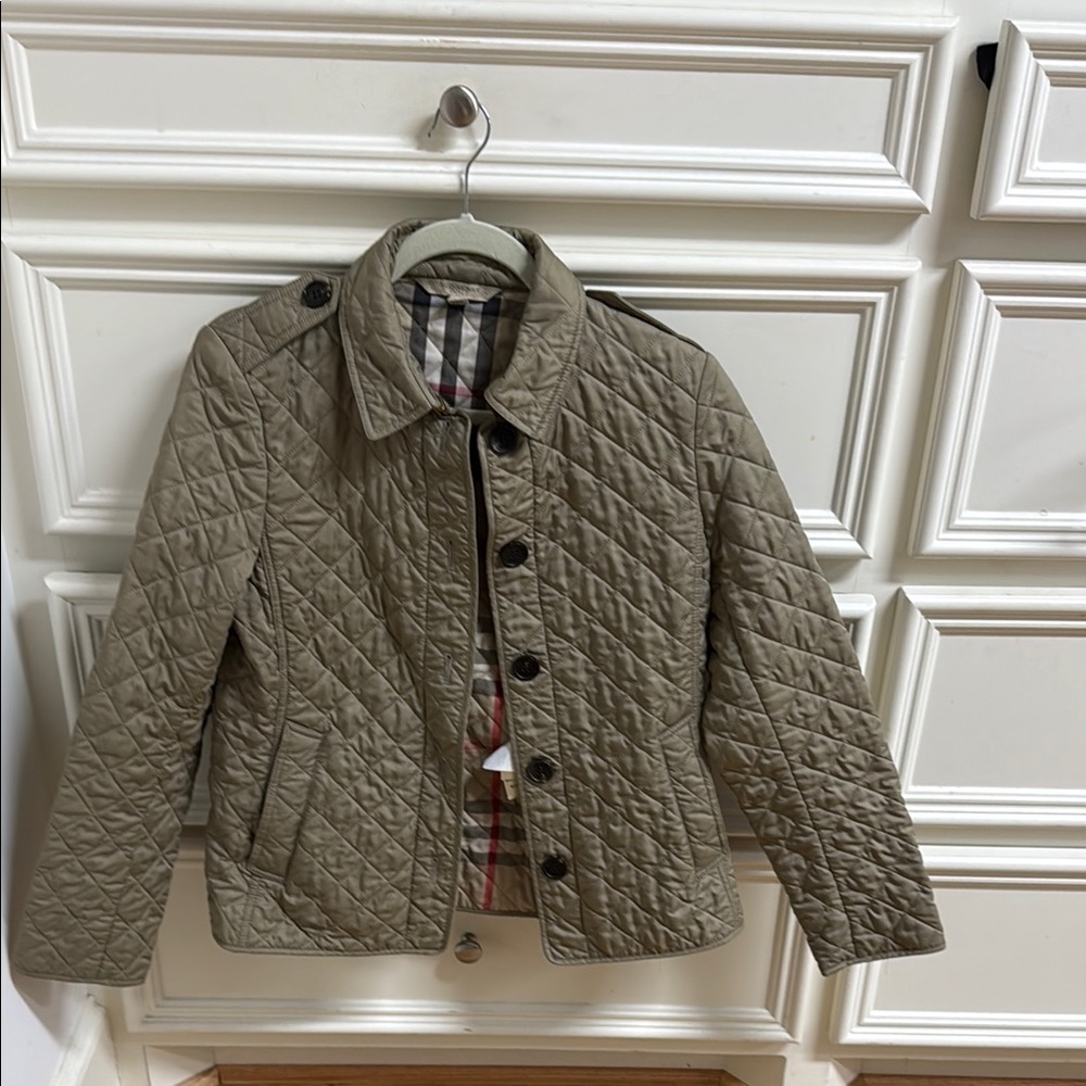 Quilted Tan Jacket